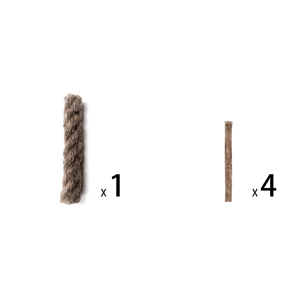 Wax Rope Wick; Waxed Cord; Auxiliary Combustion Rope Herb Wick; Camping ...
